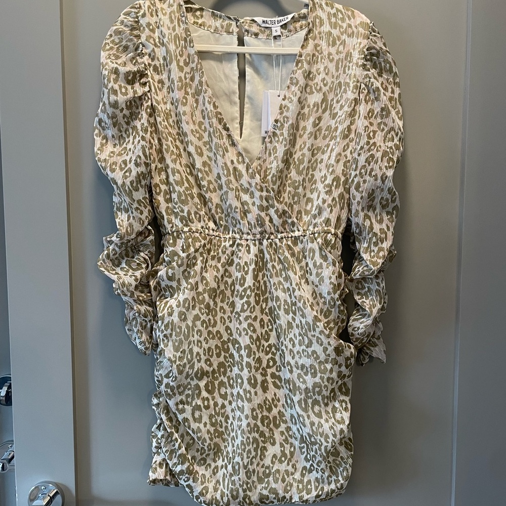 Walter Baker Deena Wrap mini Dress NWT